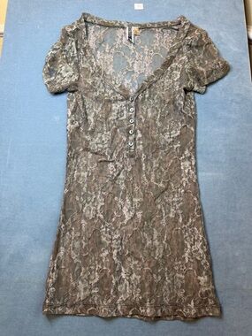 BKE Brown Lace Camisole